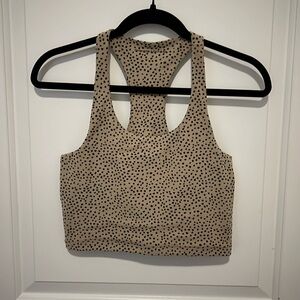 Abercrombie Cropped Racerback Tank